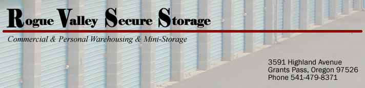 Rogue Valley Secure Storage